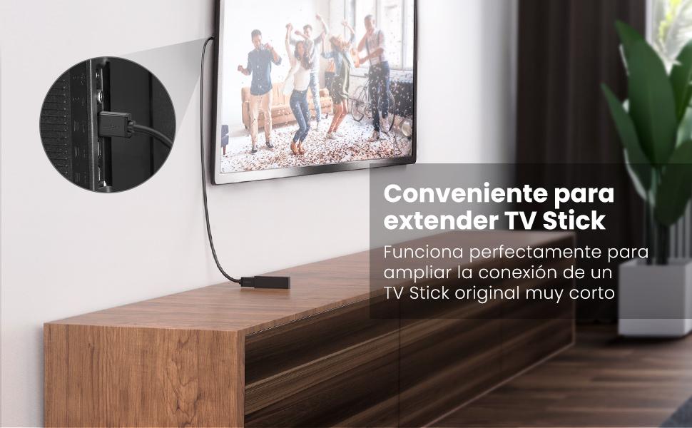 conveniente para extender tv stick