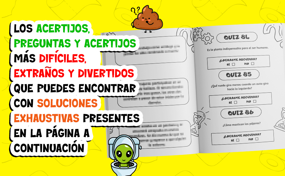 155 pruebas y acertijos imposibles para resolver mentras haces caca