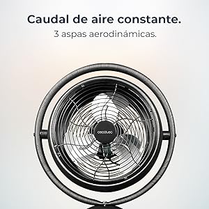 ventiladores; ventilador silencioso; fan; ventilador de mesa; ventilador cecotec; EnergySilence