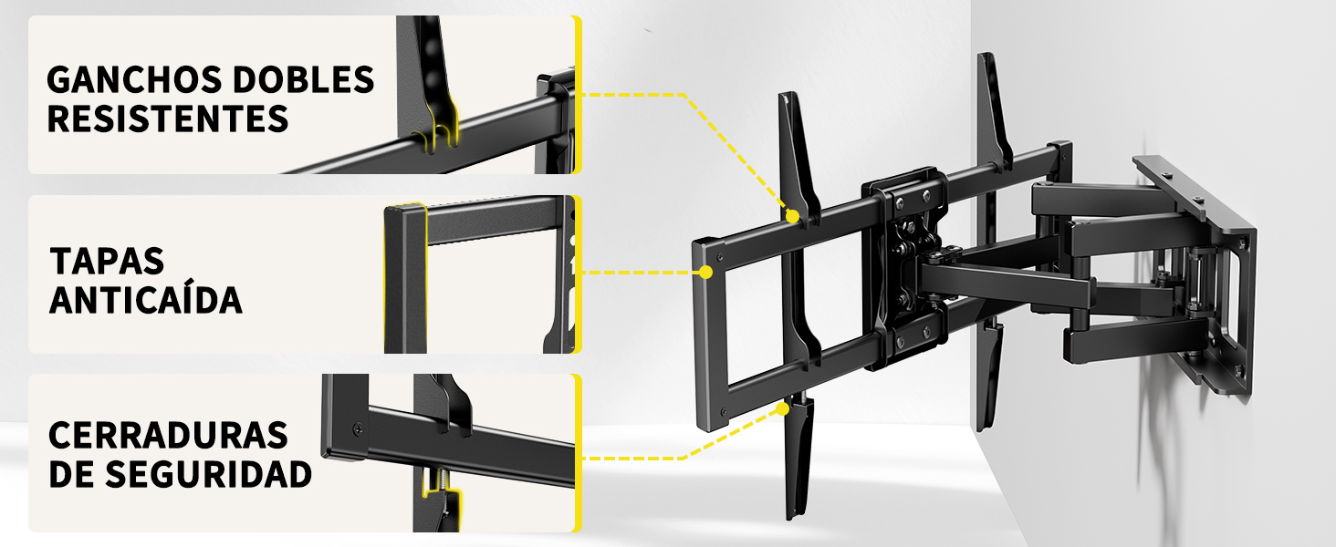 soporte television pared 75 Pulgadas