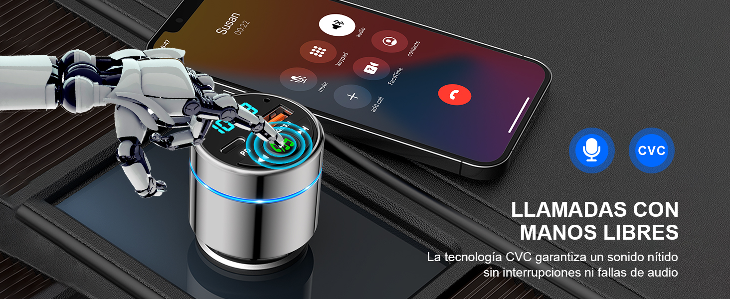 receptor bluetooth coche