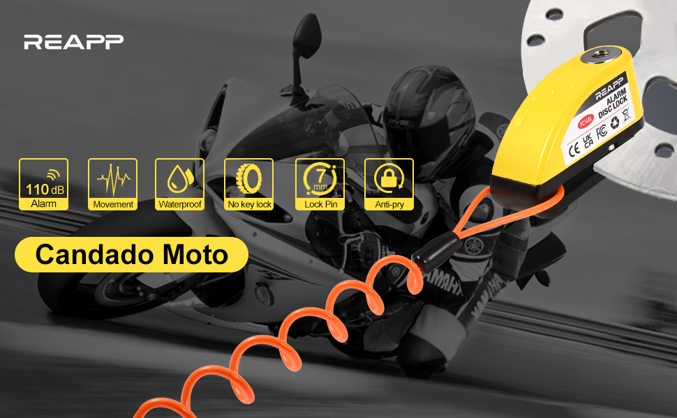 candado moto