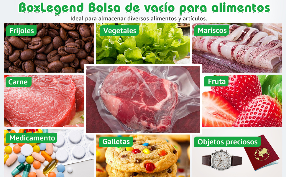 bolsas vacio alimentos