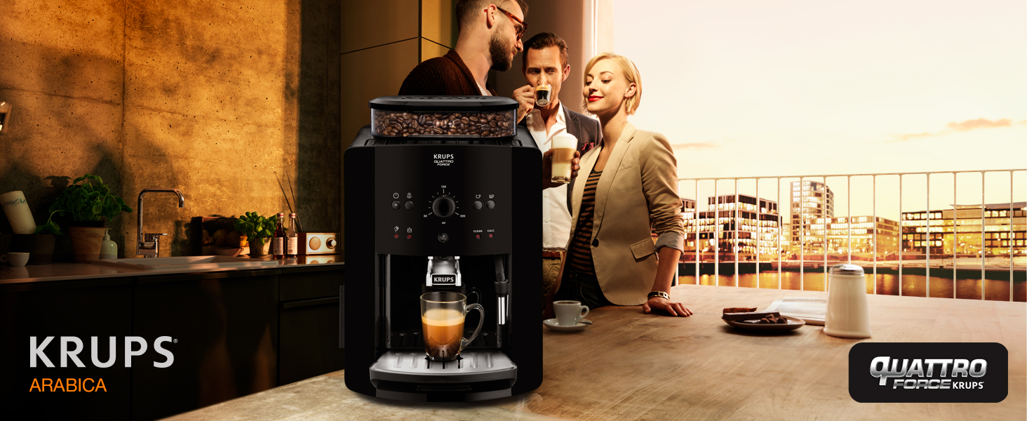 ARABICA KRUPS cafetera superautomatica