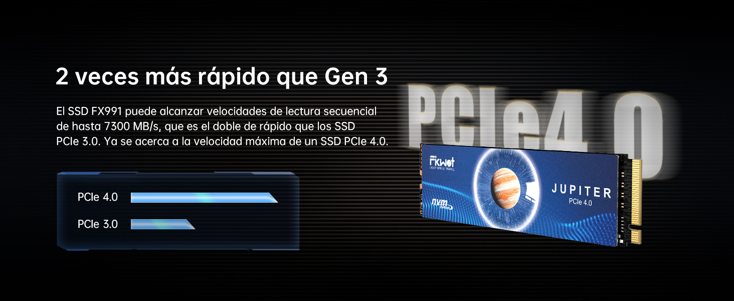 Fikwot M.2 SSD NVME SSD,INTERNAL SSD,PCIE GEN4,7300MB/s