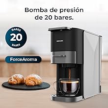 cafetera; cafetera cecotec; cafetera de capsulas; cafetera express; FreeStyle Compact