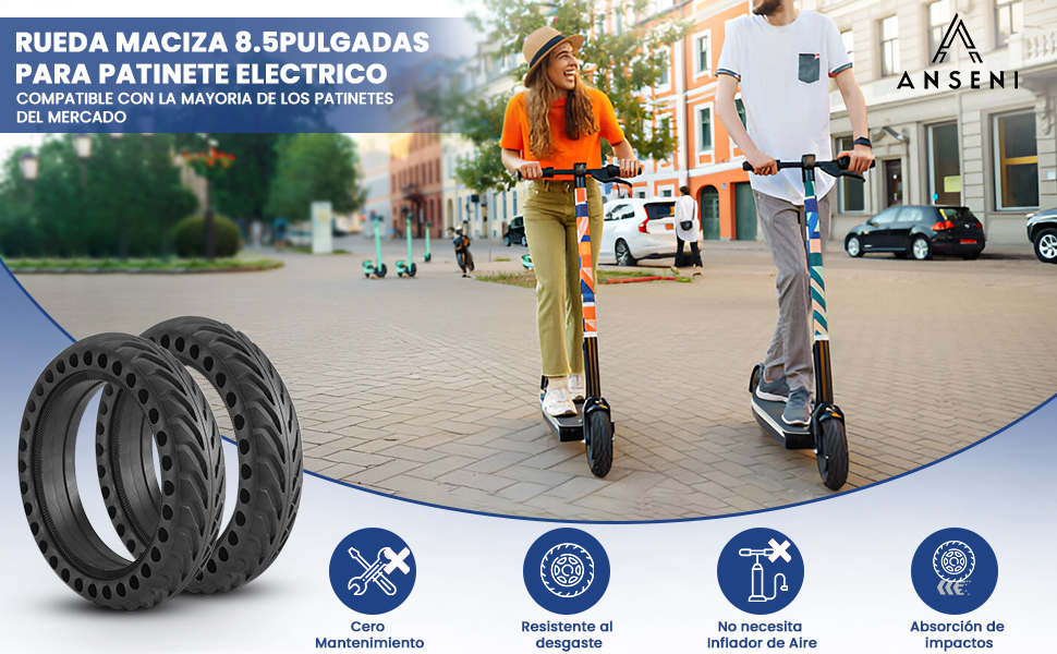 ruedas patinete xiaomi m365