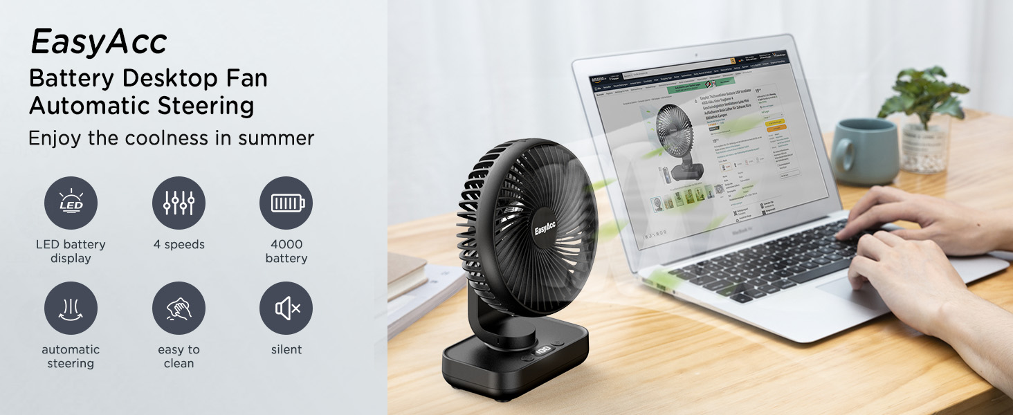 ventilador de escritorio