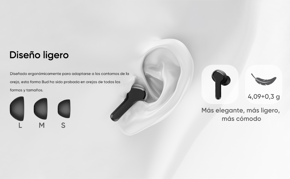 Ligero y cómodo