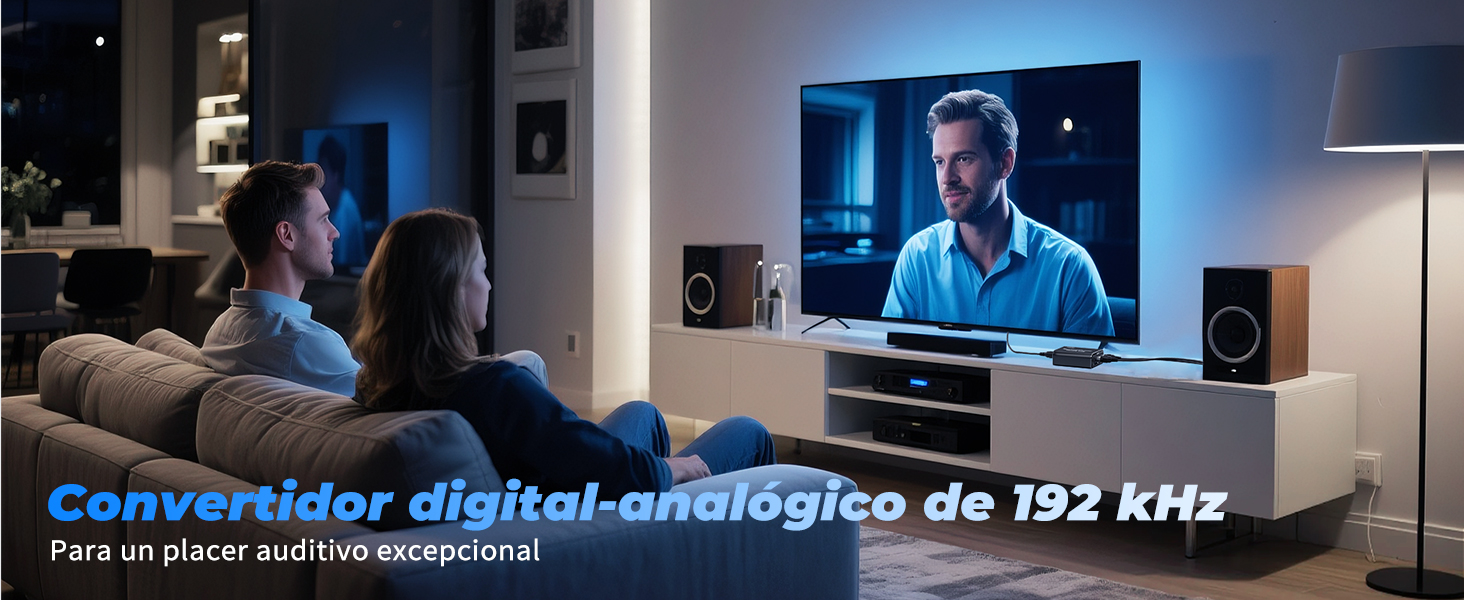 dac dac hifi adaptador audio optico a jack conversor de audio digital a analógico