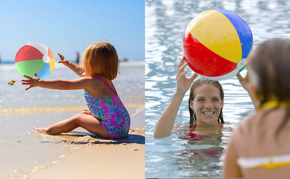 pelota hinchable paneles colores pelota hinchable agua playa pelotas playa inflables