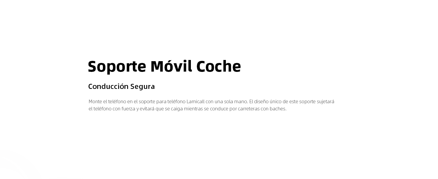 Soporte Móvil Coche