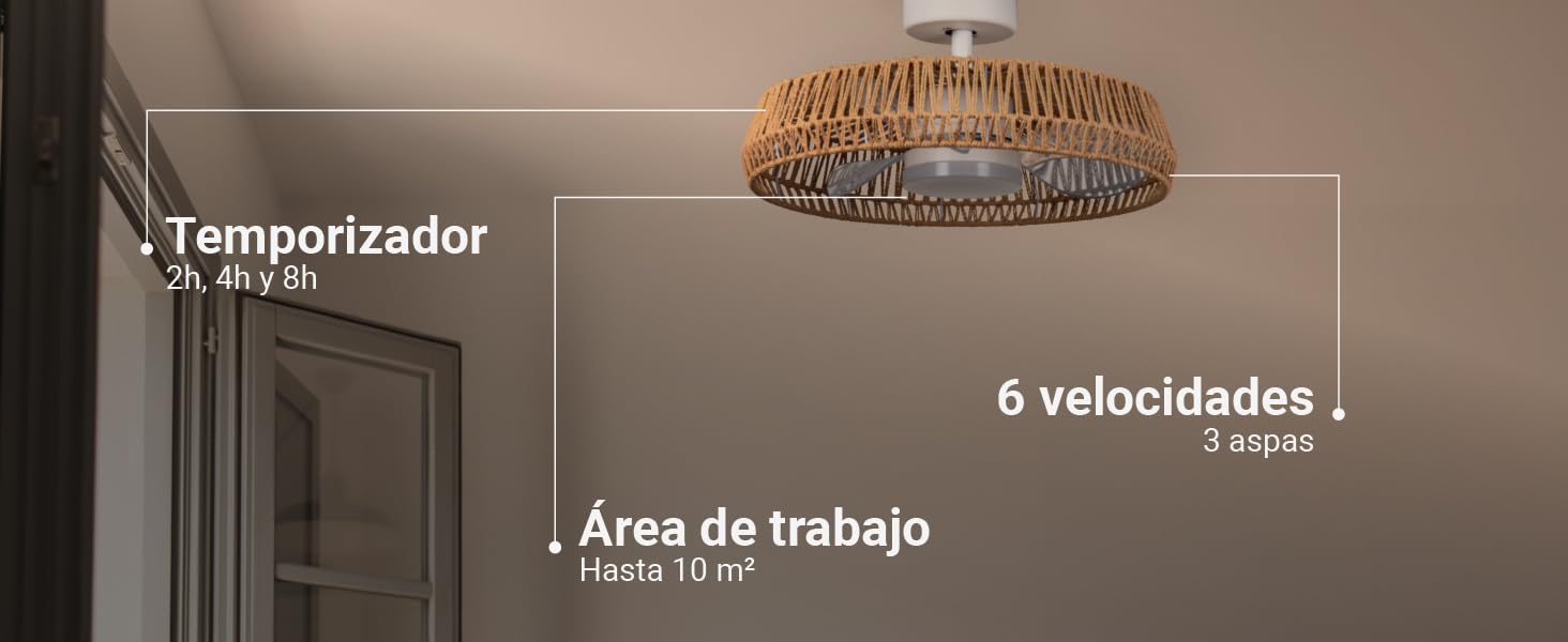 ventilador de techo retro, vintage, ventilador con cadenas, ventilador anillas, aspas reversibles
