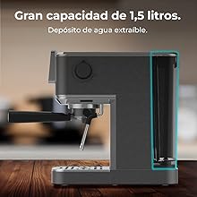 Cecotec Cafetera express Cafelizzia ColdBrew.