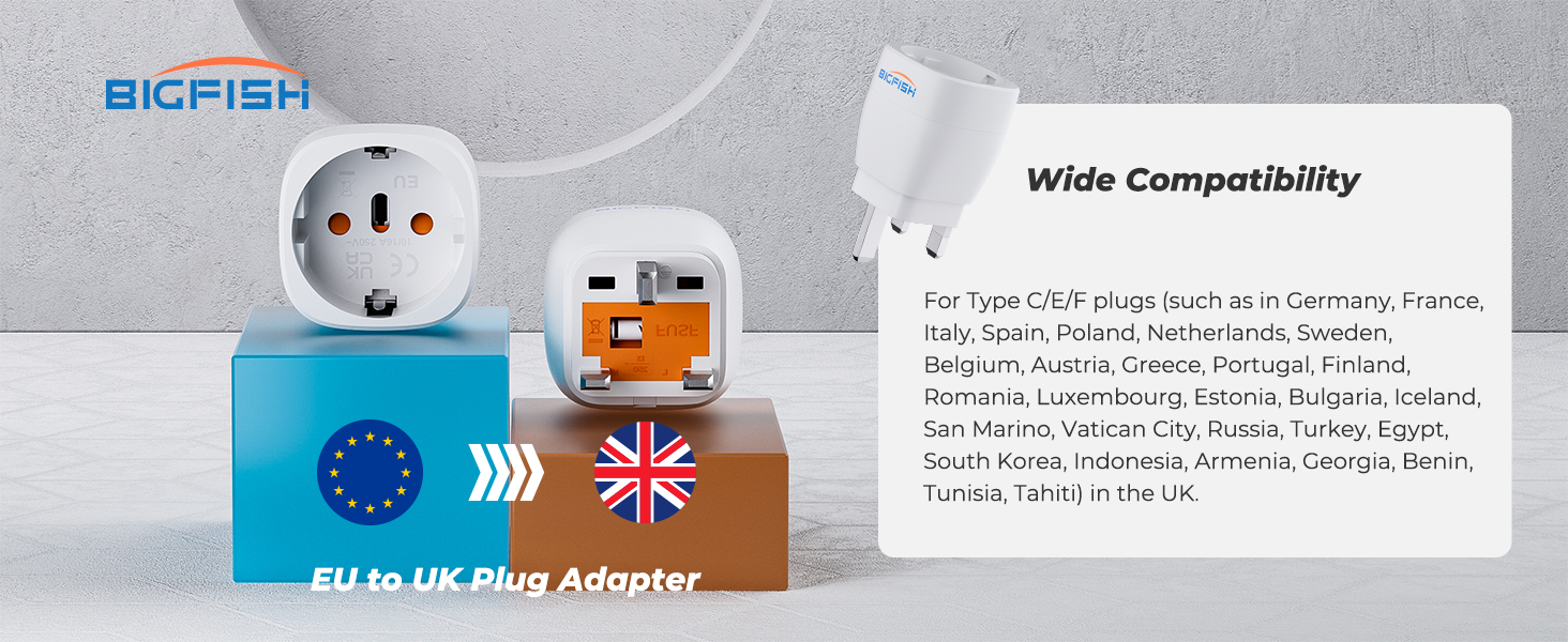 Adaptador Enchufe Irlanda