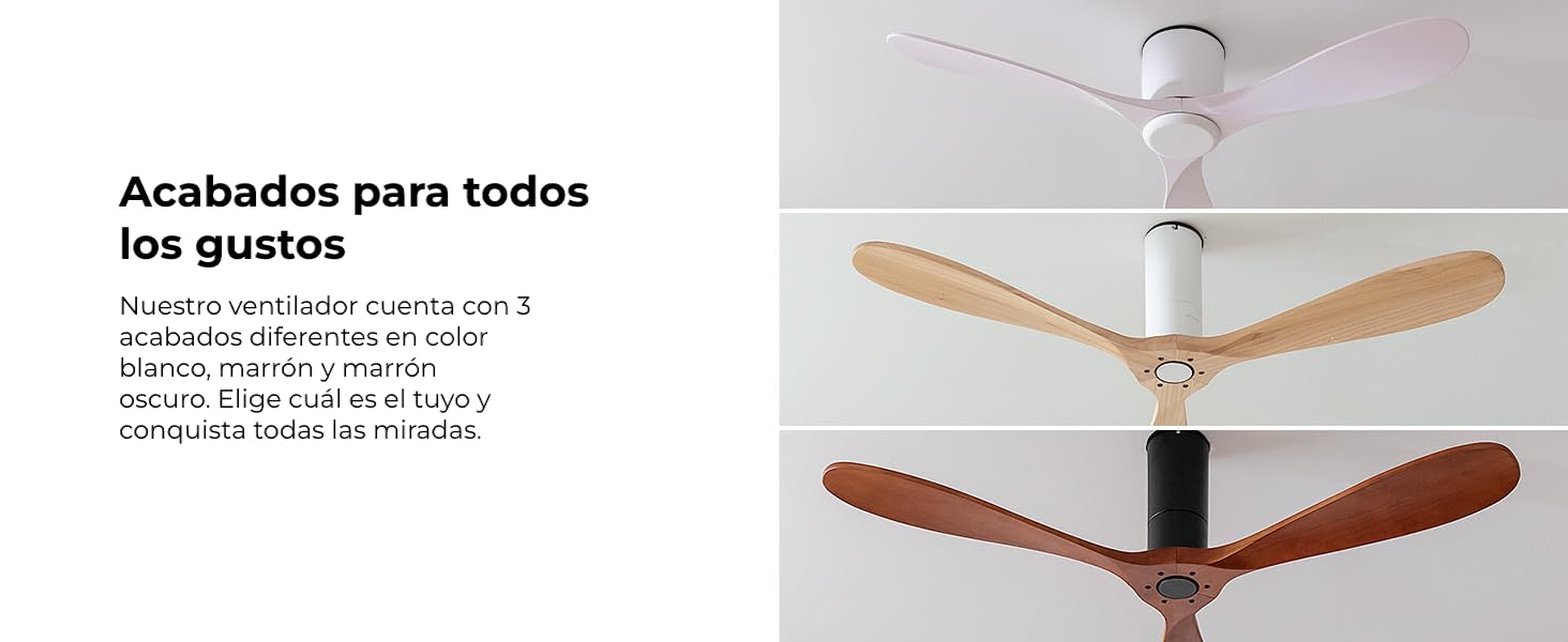 ventiladores de techo; ventiladores de techo con luz; lampara cecotec; EnergySilence Aero 570