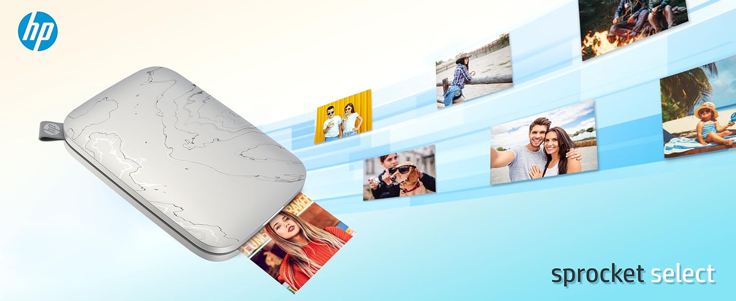 Impresora fotográfica instantánea HP Sprocket Select