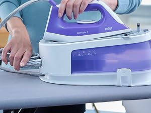 Carestyle 1, centro de planchado, braun
