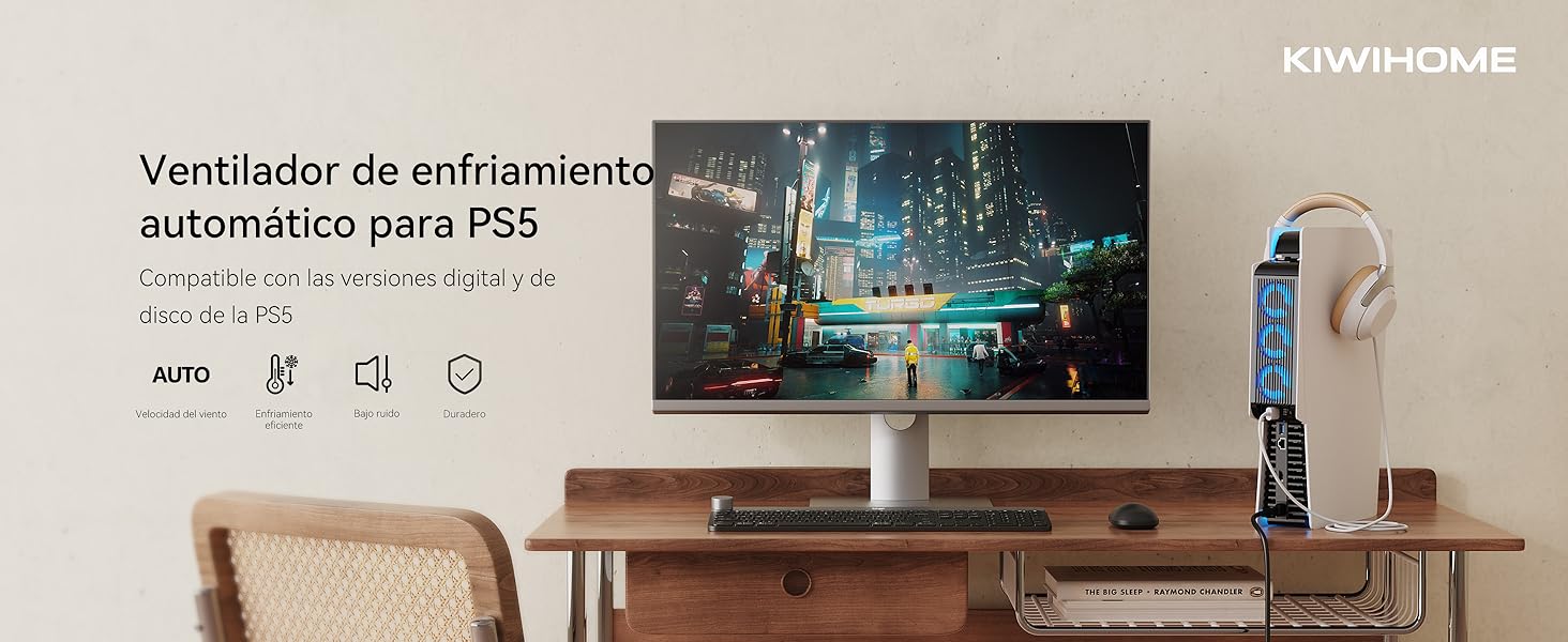 Ventilador de refrigeración para PS5