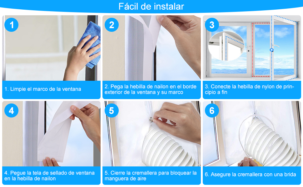 Fácil de instalar