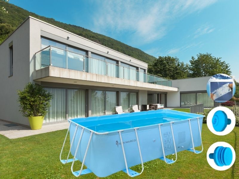 Piscina Tremiti con kit básico