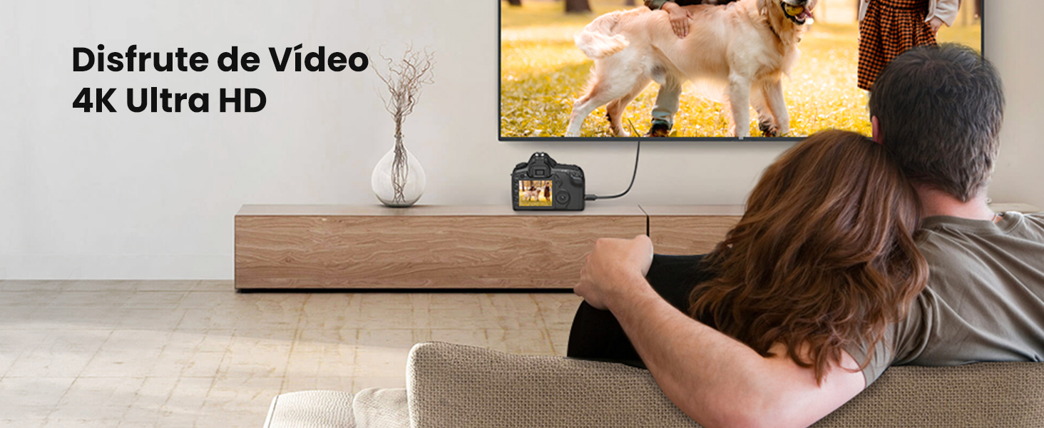 Cable Micro HDMI a HDMI 4K
