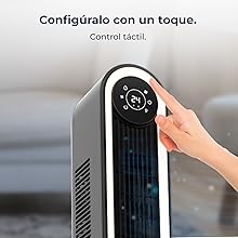 ventilador; ventilador silencioso; ventilador cecotec; ventilador torre; electric fan; EnergySilence