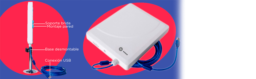 Antena WiFi doble banda