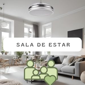 ventilador zona de estar sala de estar modrrno retractil