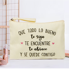 estuche bolsa cosméticos almacenamiento chequera neceser cartera mano multiuso