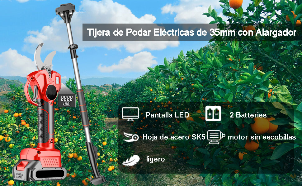 Tijera de Podar Eléctricas
