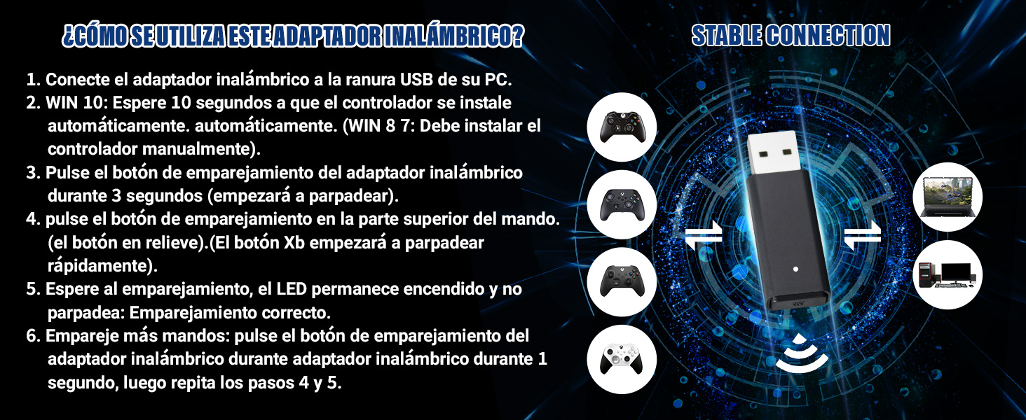 Adaptador Mando para PC
