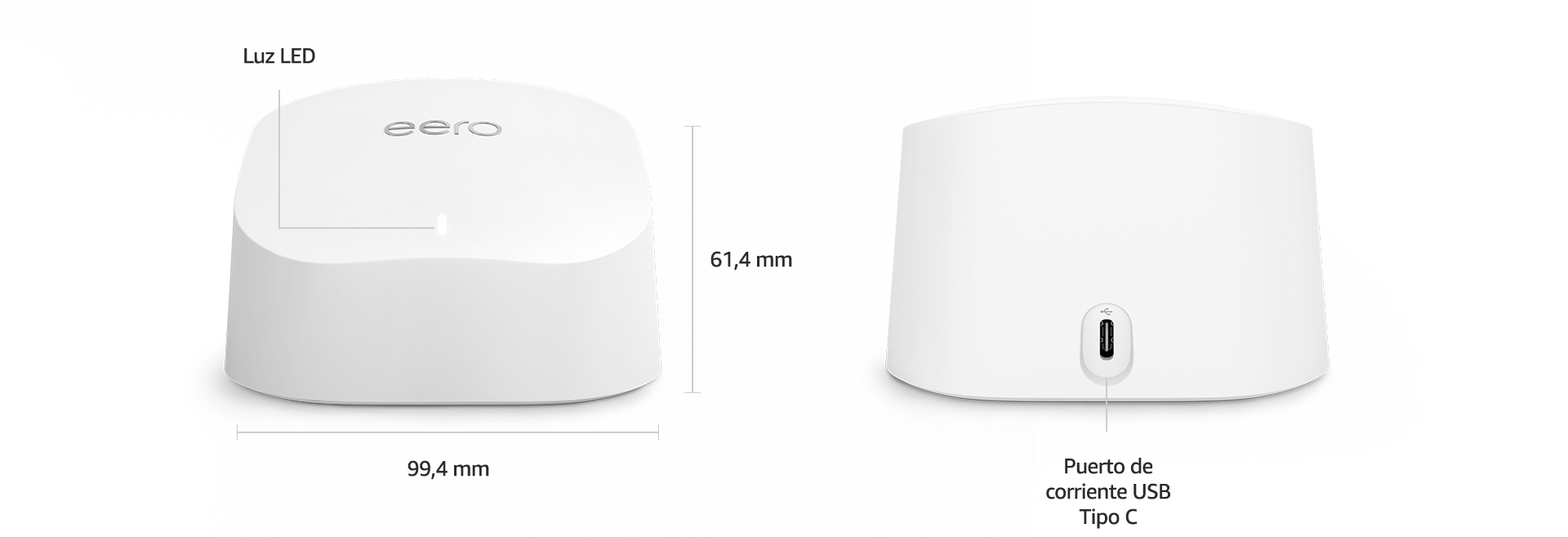 Extensor de wifi de malla eero 6