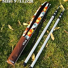 Bolsa para Aparejo de Pesca Impermeable Plegable,Bolsas de Pesca 97cm