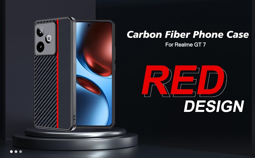 FD-Realme GT 7-Black Red