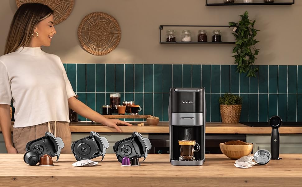 cafetera; cafetera cecotec; cafetera de capsulas; cafetera express; FreeStyle Compact