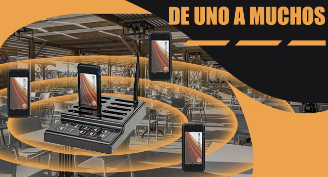 sistema de llamadas restaurante