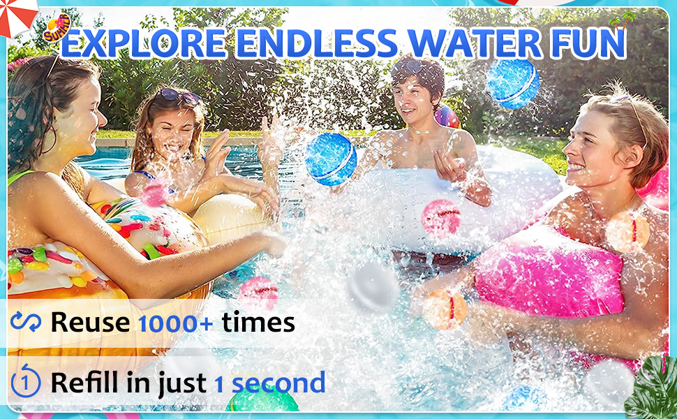 Las bombas de agua reutilizables se pueden reutilizar más de mil veces.
