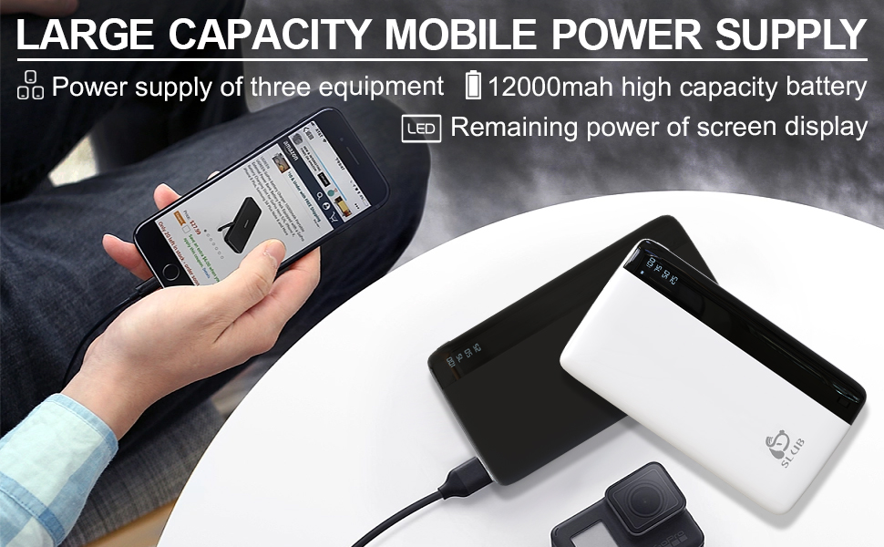 12000mAh power bank
