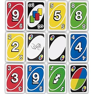 UNO juego cartas familia diversión regalo