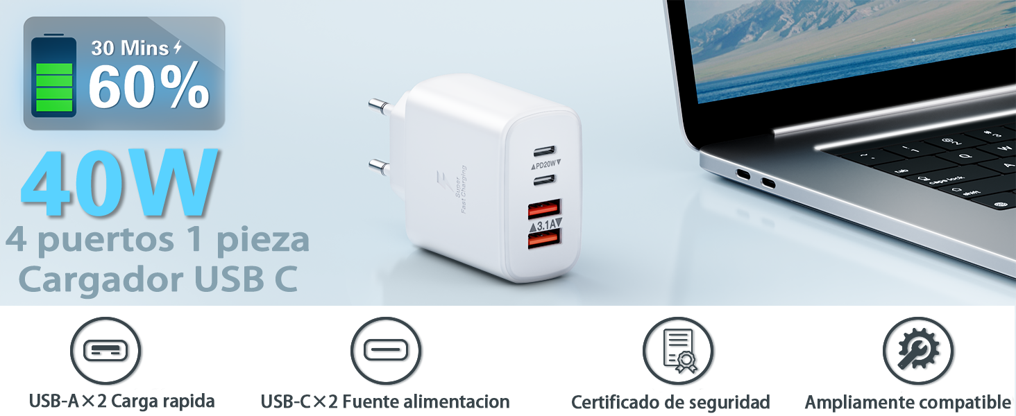 cargador samsung carga rapida