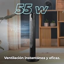 ventiladores; ventilador silencioso; cecotec; ventiladores de pie; ventilador torre; EnergySilence