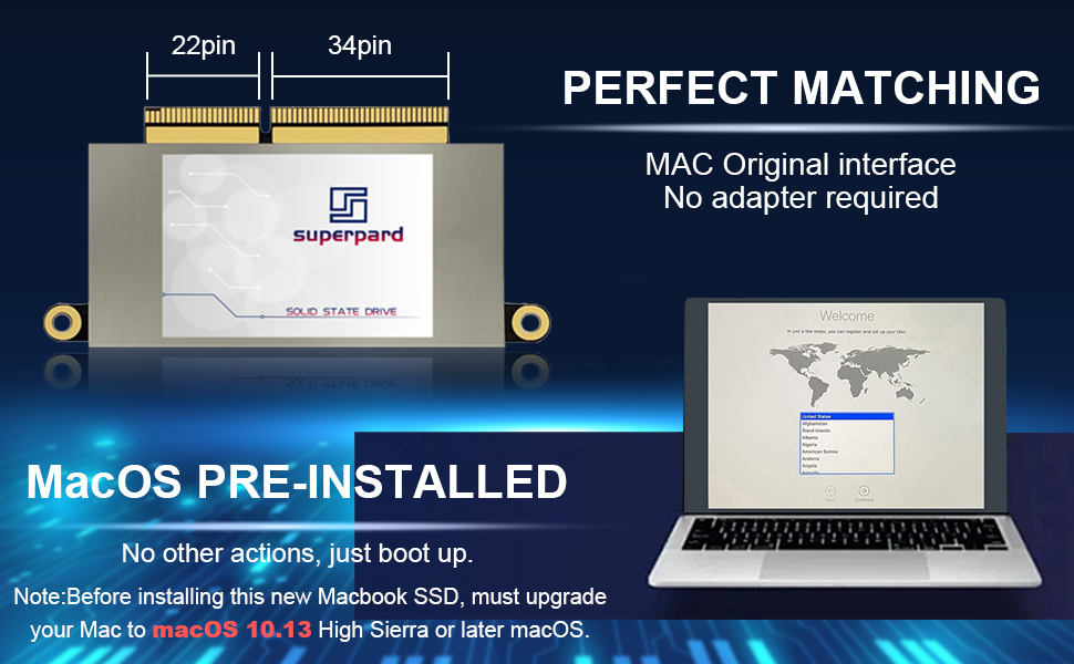 macbook a1708 ssd