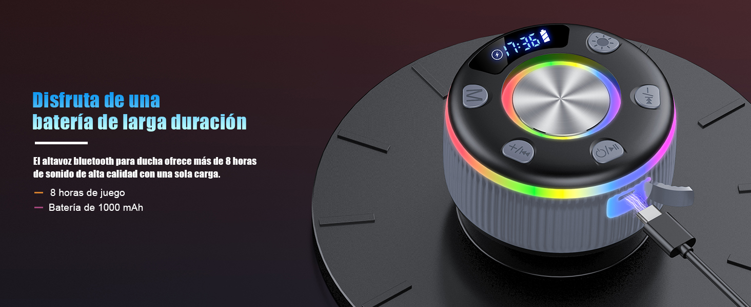 Altavoz Ducha Bluetooth