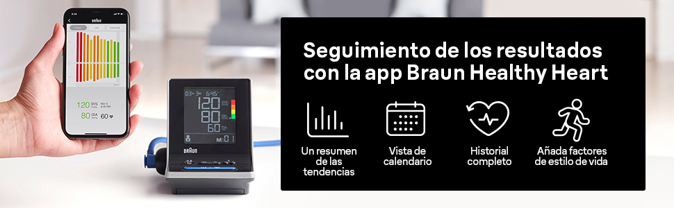 Braun; Tensiómetro de brazo; ExactFit 5 Connect; BUA6350;