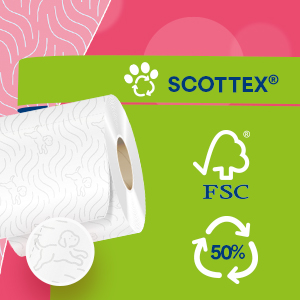 Papel Higienico, scottex, original, 2 capas