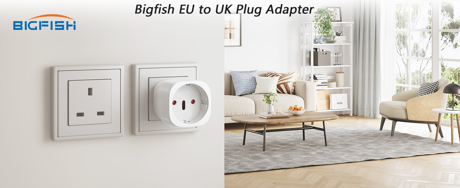Adaptador Enchufe UK