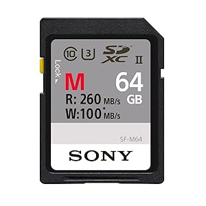 M Series, SDXC, Sony