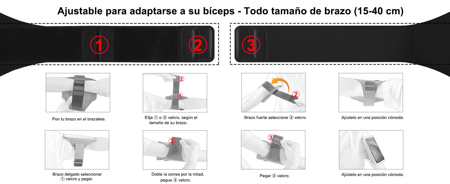 funda móvil para correr