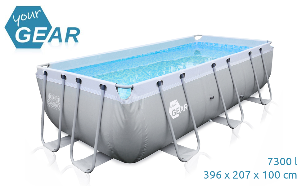 Pool Schwimmbecken Planschbecken Stahlrahmenbecken